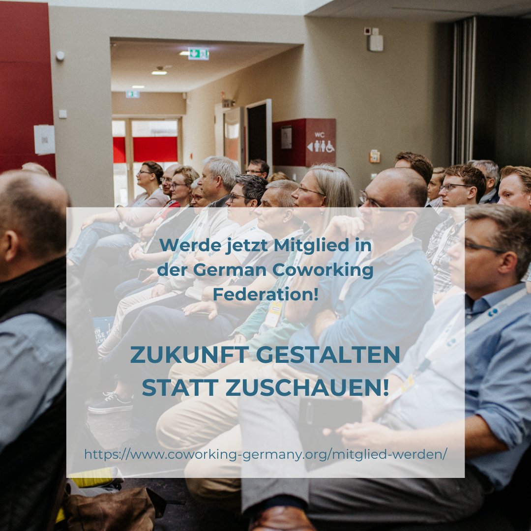 Ein mitgliederstarker Verband kann sich besser für die Coworking-Szene einsetzen. Bist du dabei?

Jetzt Mitglied werden: coworking-germany.org/mitglied-werde…

#Mitgliedwerden #CoworkingDE #BundesverbandCoworking #GCF @DoSchu
