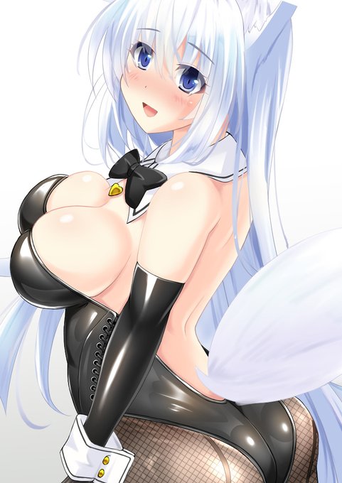 バニーガールなシロ #オリジナル 