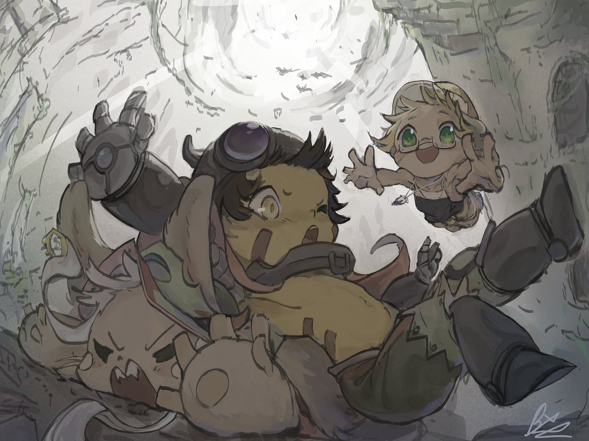 BananaTHboy's tweet photo. #メイドインアビス https://t.co/Wj5SCoPsWE