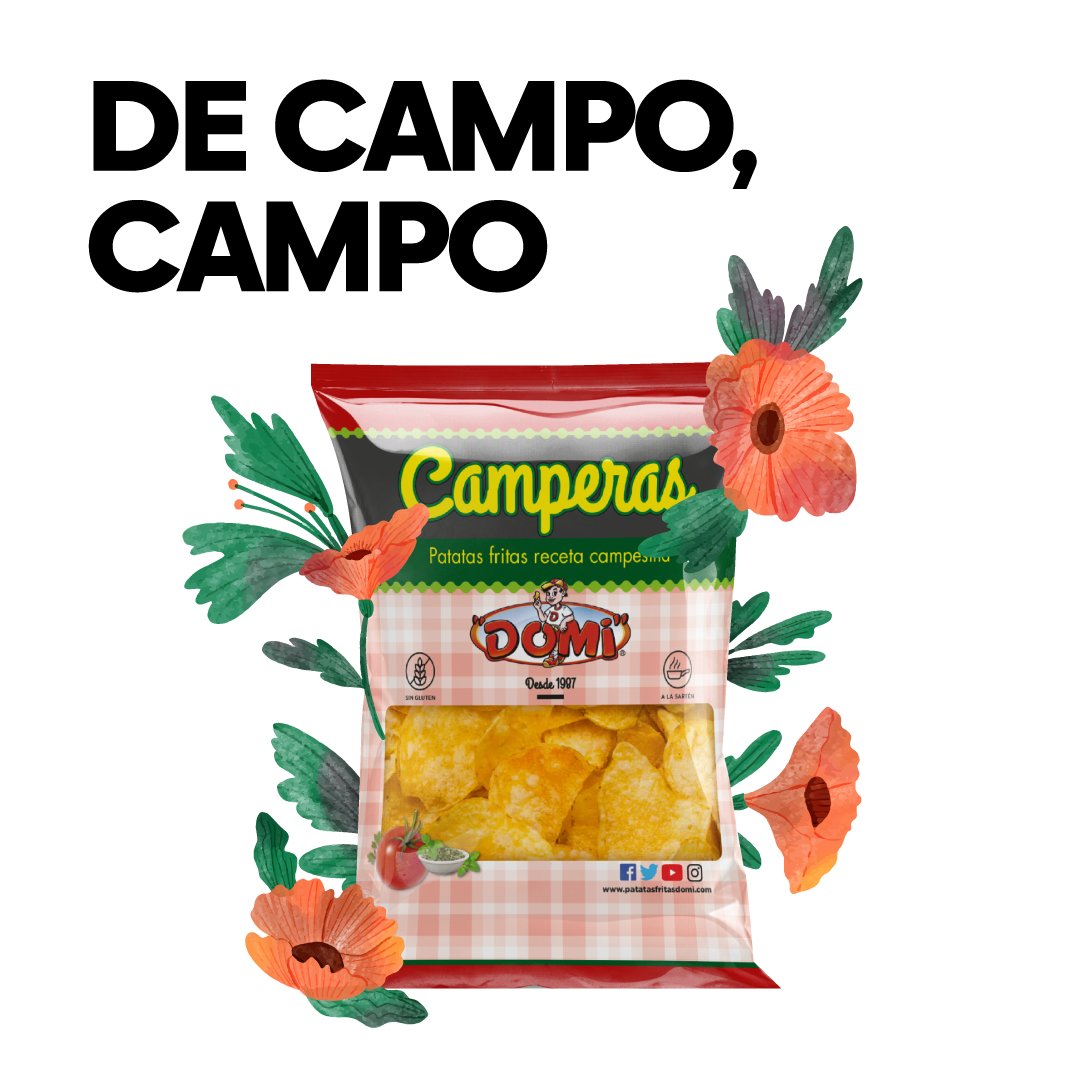 PatatasDomi's tweet photo. Como recién cogidas de la huerta. 📷📷
¿Son tus favoritas? 📷
#patatasfritas #camperas #jaén #españa #aperitivo https://t.co/wi98SpEqVC