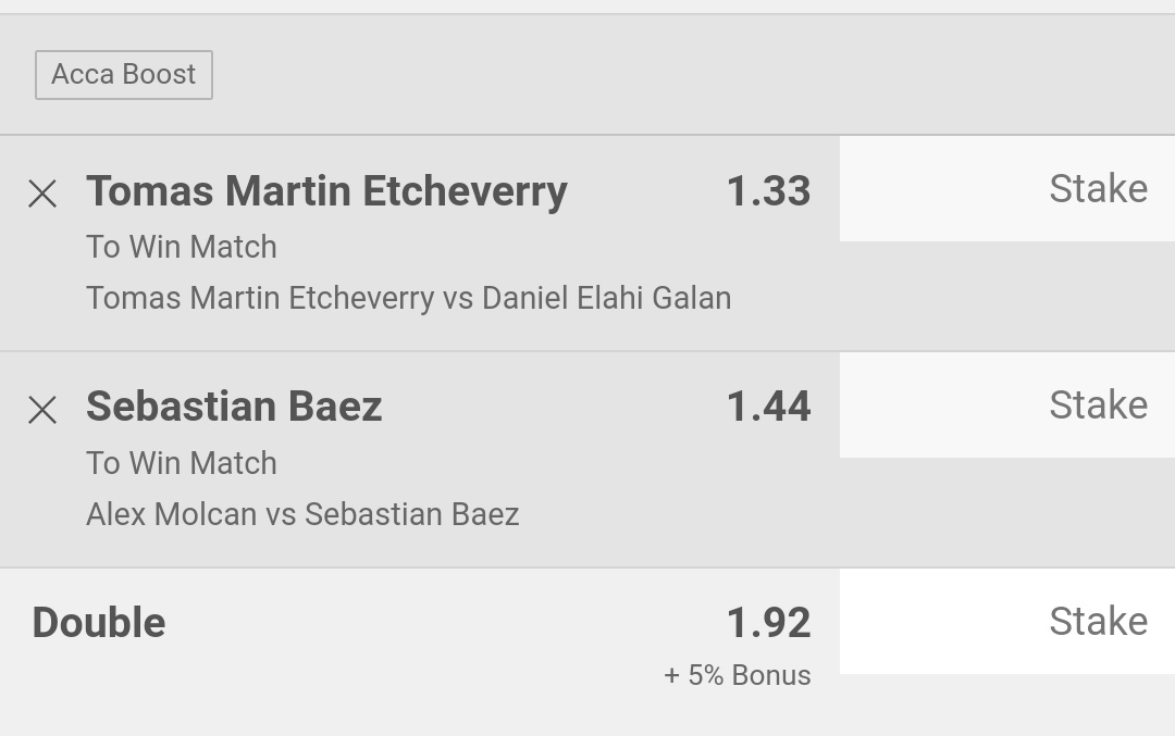 RunonPicks's tweet photo. Tennis Parlay (Odds: 1.92 + 5% bonus) (1.03U) (Bet365)
#GamblingTwitter #bettingtips #bettingtwitter #bettingpicks #atpkitz #go23 #GeneraliOpen #bettingsports #bettingexpert #kitzbuhel #Austria #tennis #tennisbets #tennispicks #baez #etcheverry #molcan #galan https://t.co/nHSm10LECR