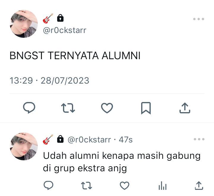 JiCHENTHU's tweet photo. ; ketika alumni lupa left dari grup ekstra

jichen / chenji few tweets au. https://t.co/dKcLtEJDQD