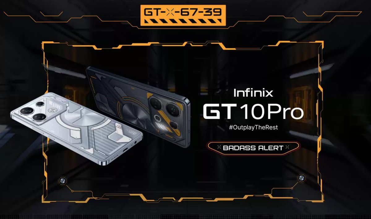 I suggest this ultimate phone so many features and best display and good quality of this ultimate phone
#InfinixGT10Pro