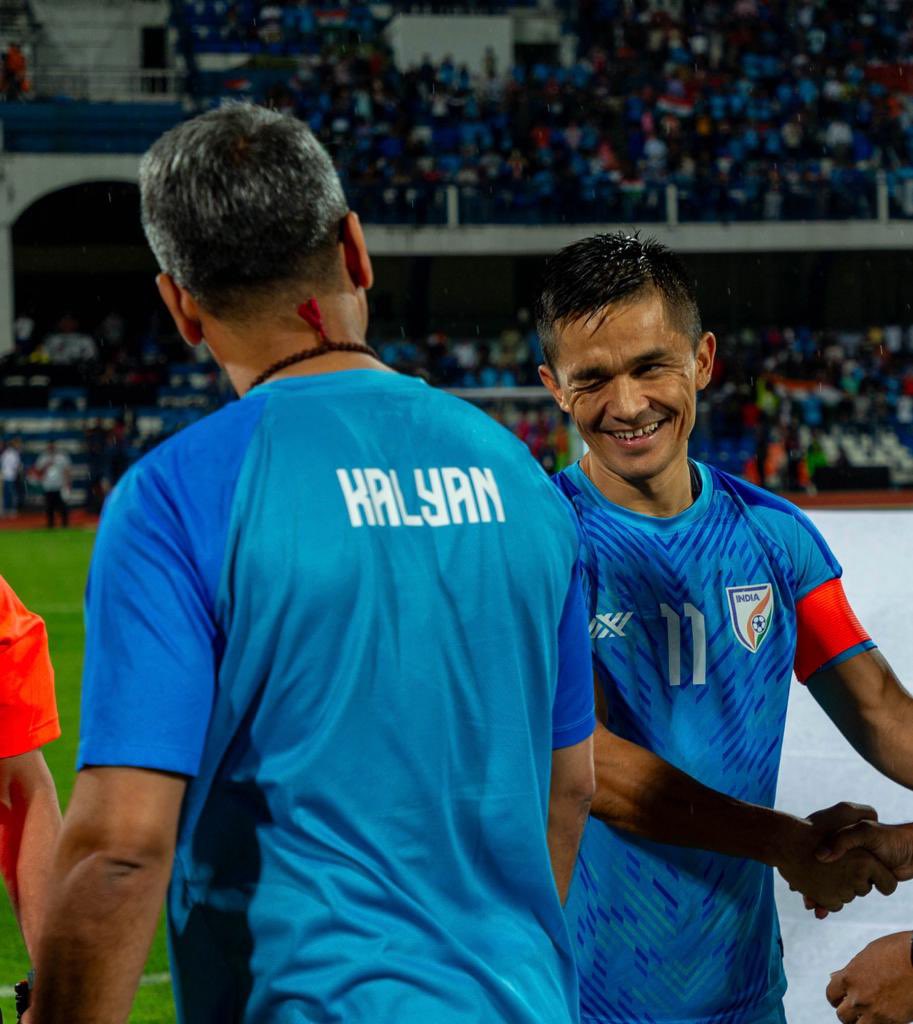 kalyanchaubey's tweet photo. . @chetrisunil11, your journey as a footballer has inspired countless young talents with your work ethics &amp; dedication, giving a new dimension to #IndianFootball 
The sport is richer to have you as its ambassador 
Happy B’day Sunil. I wish you continued success &amp; happiness https://t.co/7NV3eeXvh7