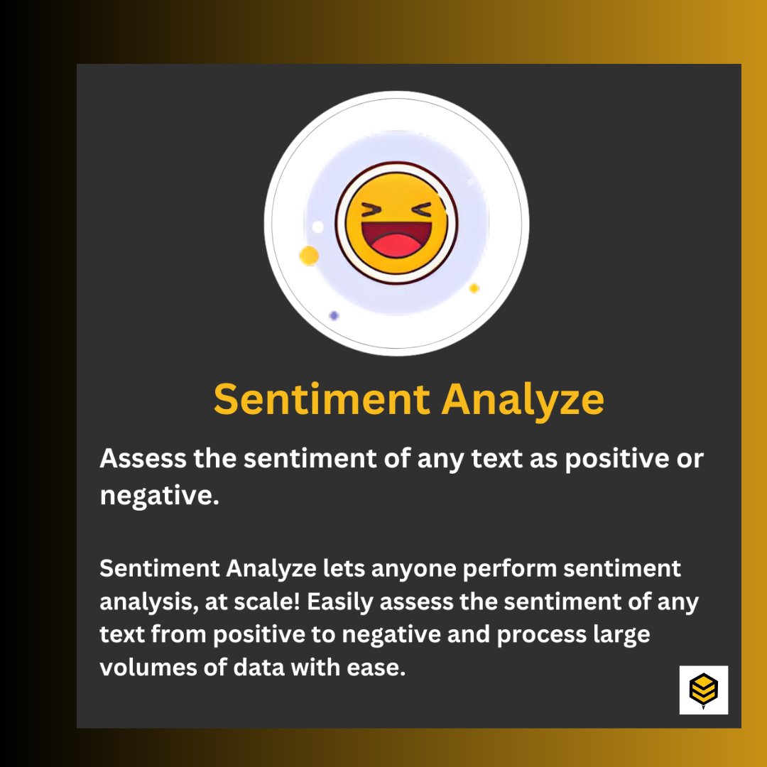 infrahive's tweet photo. Come and Check with the access of the sentiment of any text as positive or negative.
Contact-Infrahive for setting up more Generative AI for your business to boost.
https://t.co/NivGAemrkB
#GenerativeAI #AI #sentiment #app https://t.co/sCiMeNV6bA