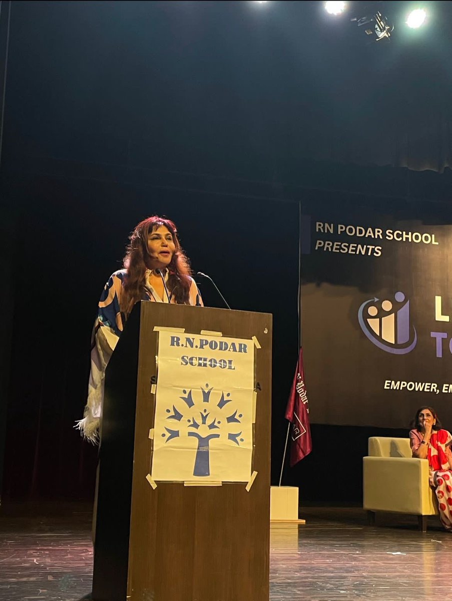 Honoured &amp; enriched to be guest of honor &amp; jury for #LeadersofTomorrow #RNPodarSchool especially in presence of ChiefGuest <a href="/ShelarAshish/">Adv. Ashish Shelar - ॲड. आशिष शेलार</a> 

Thanks to the dynamic progressive innovative director leader @AvnitaBir &amp; super coach &amp; motivator <a href="/NeelamKumar/">kumar.neelam</a> (motivates all)

<a href="/nishajamvwal/">nishajamvwal</a>
