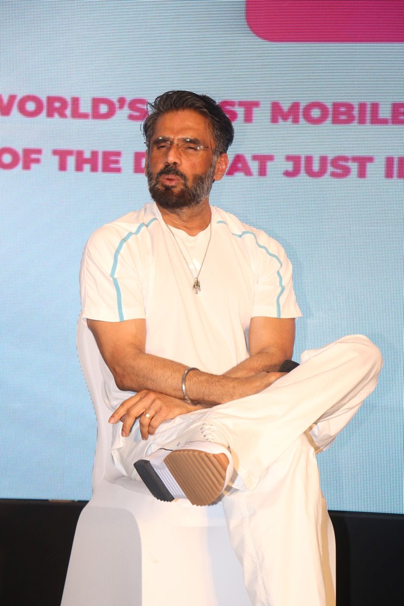 #SunielShetty Launch The First Ever 24/7 Online #MentalHealth App - #LetsGetHappi