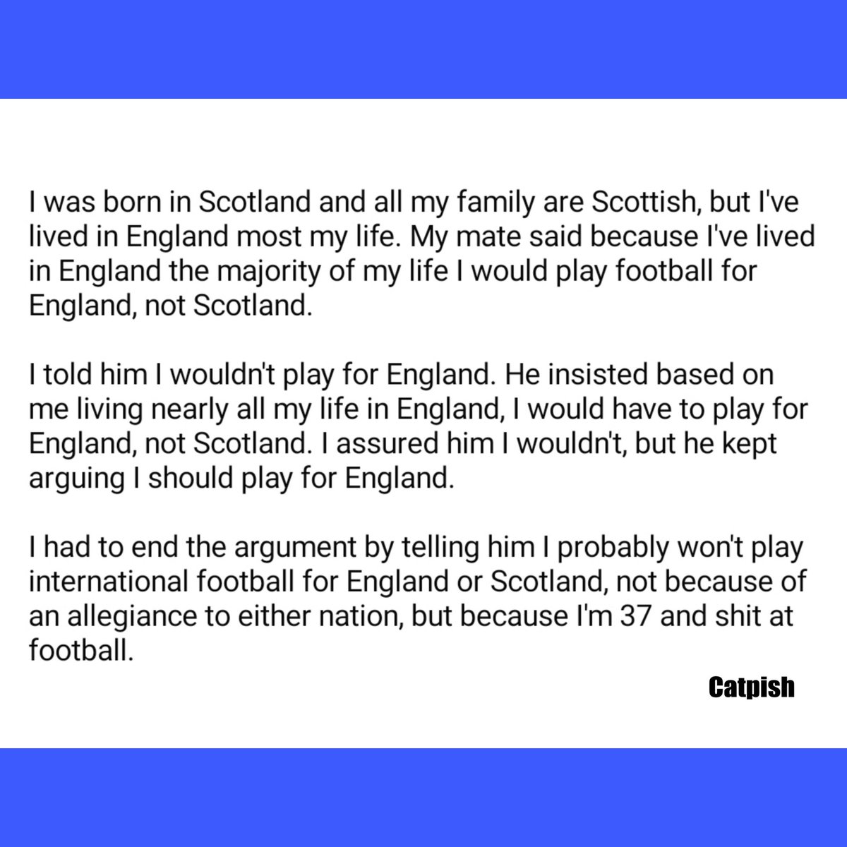 catpish1's tweet photo. #football https://t.co/UF5nHw4bF0