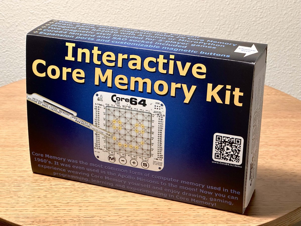 Excited to attend #vcfwest this weekend with my first #InteractiveCoreMemory retail packaging!