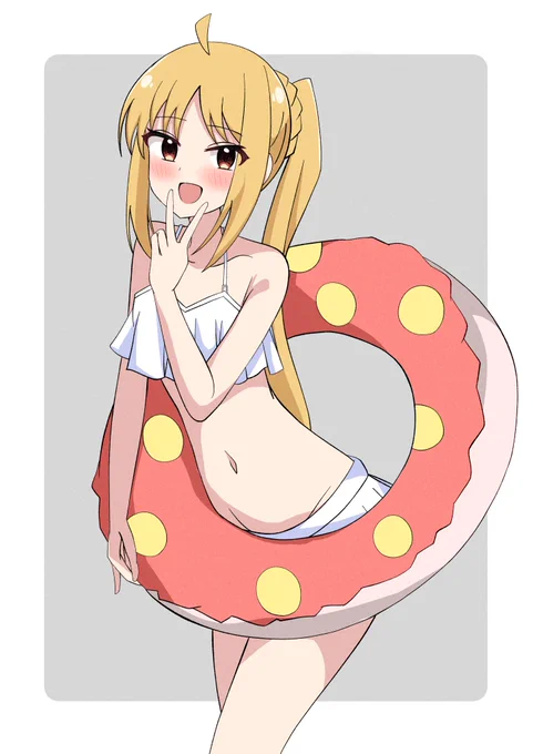 #ぼっち・ざ・ろっく 夏を楽しむ虹夏ちゃん