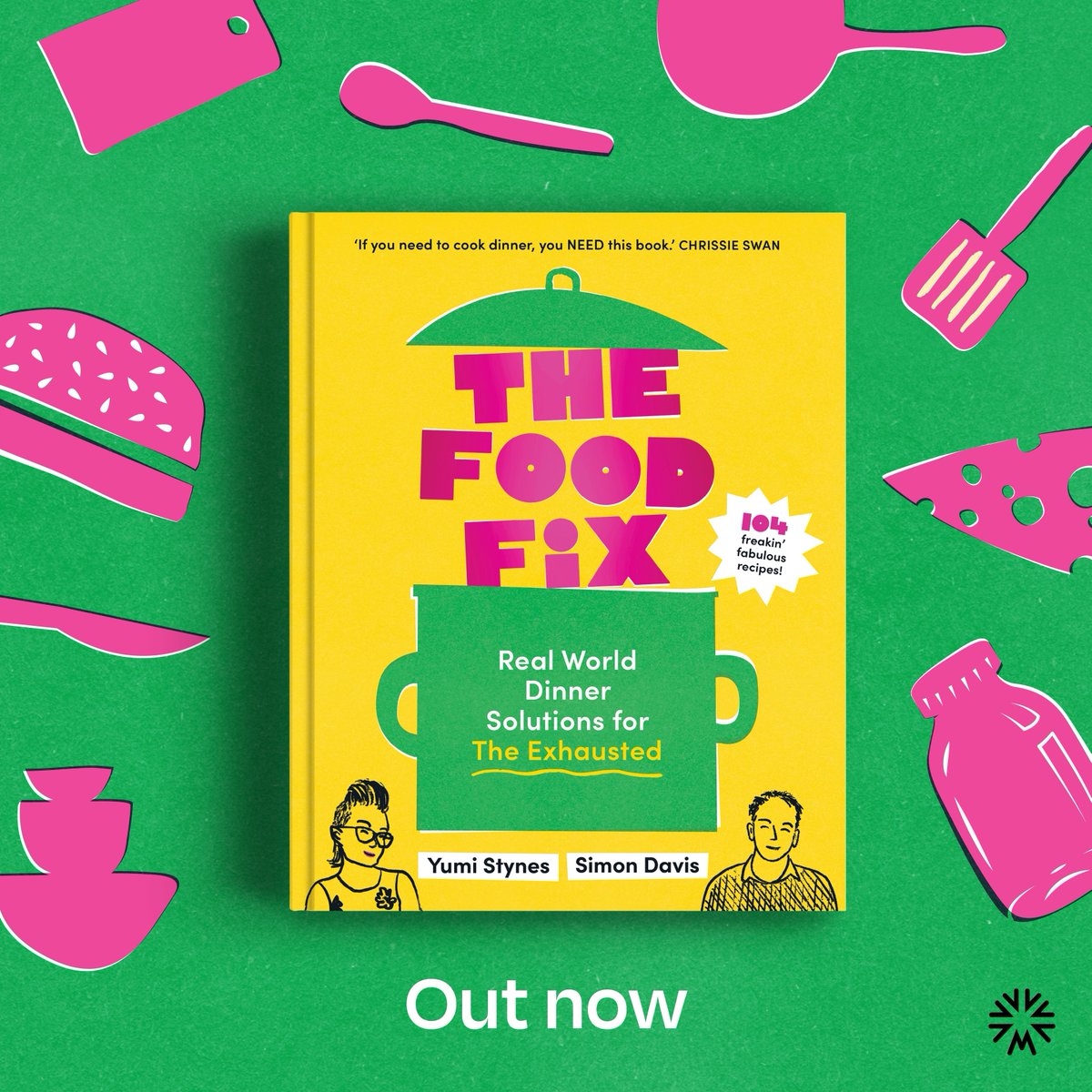 If you're constantly being asked 'What's for dinner?' and your answer is a despairing shrug then this is the book for you! The Food Fix has you covered with great dinner options, with real-world solutions that won't break the bank.  

#cookbook #outnow #easy #recipes

<a href="/yumichild/">Yumi Stynes she/her</a>