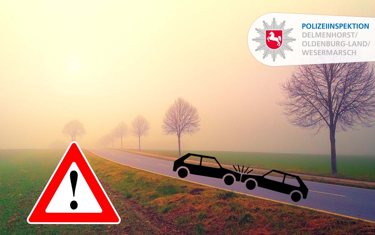 Polizei_DEL's tweet photo. ⚠️ Achtung ⚠️
Auf der #B212 in #Brake hat es einen schweren Verkehrsunfall gegeben. In Höhe des Golzwarder Kreuzes kommt es aufgrund einer erforderlichen Sperrung zu Behinderungen.
Wir bitten um Verständnis und das Bilden einer Rettungsgasse.
*as https://t.co/D8nHD5Tibo