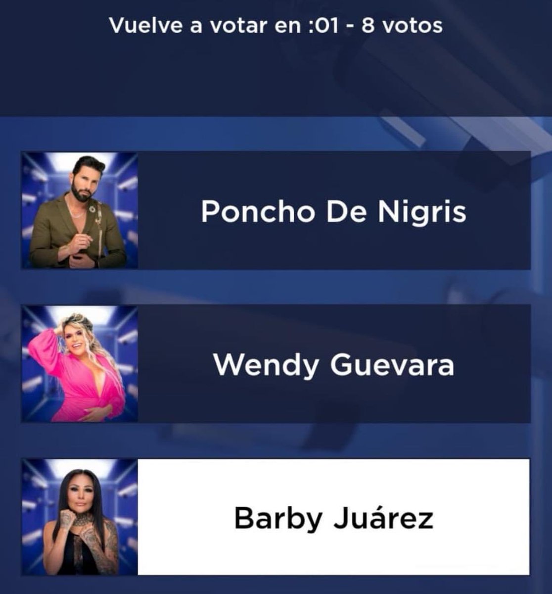 cerrito007's tweet photo. Voten x Barbi 

Para que Poncho se la pellizque Alv 🎉#LaCasaDeLosFamososMx https://t.co/pCPxzp1i4s