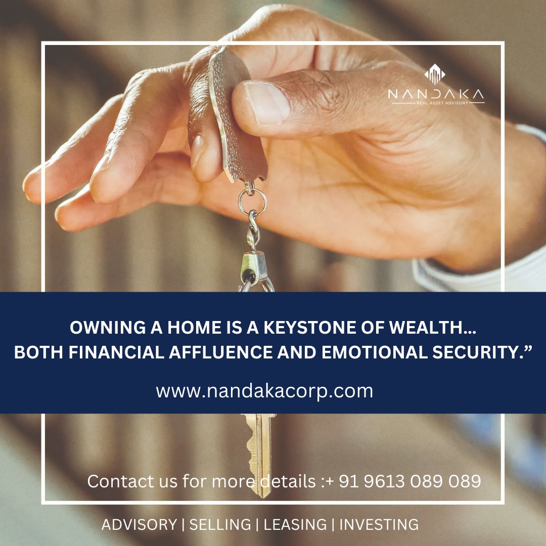 NANDAKACORP's tweet photo. Owning a home is a keystone of wealth… both financial affluence and emotional security.”
Nandaka Real Asset Advisory.
Call us: +919613089089.
Visit out site: https://t.co/179lxHwW1k
 #openplotsforsale #officespace #commercial #officespacehyderabad #commercialofficespace https://t.co/aNcfzvlD0X