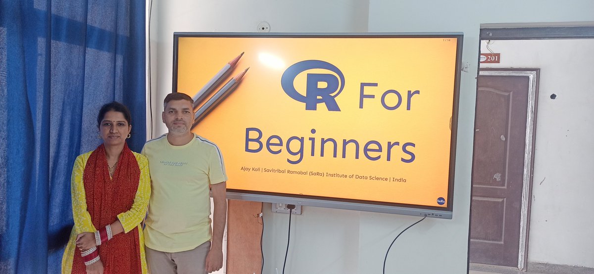 Jai Bhim everyone,

<a href="/kiran_kolii/">Kiran Koli, PhD</a> and I are working very hard to teach data science to Bahujan students. Our all courses are free.

If you can pls support us.

#SaRa #DataScience #RStats