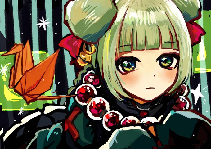 フォロワーさんちのドールちゃんのイラスト
