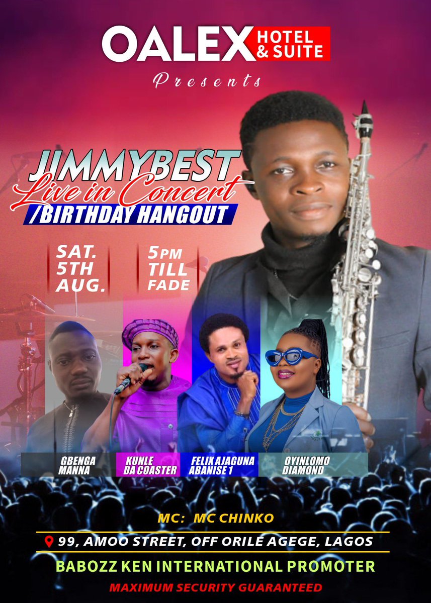 Jimmysax's tweet photo. Happening this Saturday…don’t miss is https://t.co/BkXXEREmJh