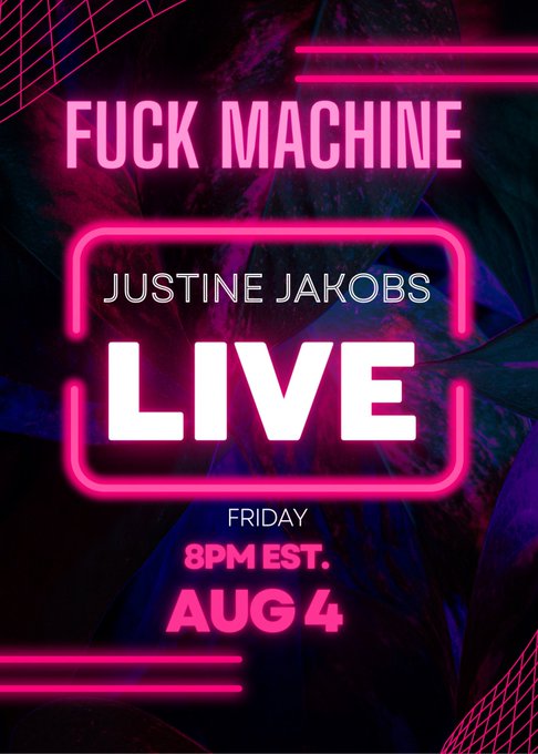 Live show where you control my fuck machine on FRIDAY AUG 4 @ 10 PM CST(check comments for free entry)<a href="/tag/myxanniversary"class="tags"><span>#myxanniversary</span></a>