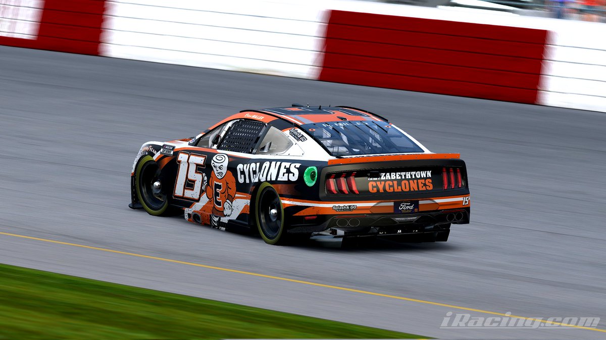 RobWilMiller8's tweet photo. Late post because I'm lazy! 2/2 🧹 for the @100cupseries at Richmond! Going from a a lap down to dominating the final 100 is huge! Big thanks for the @Altus_Esports for the setup help and @Cosmin_Ioanesiu @sng_graphics for the awesome paint tribute to a friend who passed. https://t.co/Bem8dE7Ofy