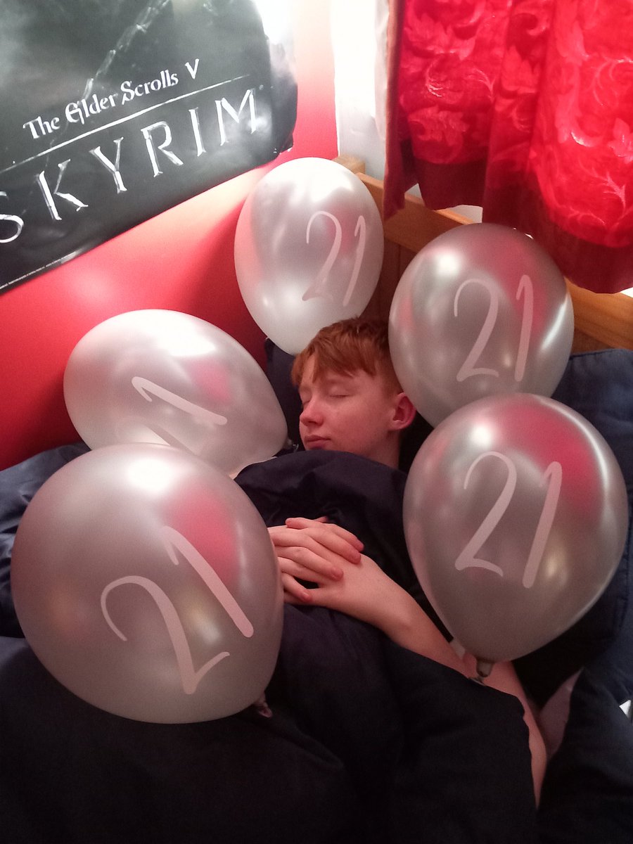 Youngest comes of age 🎉🎊🎉🤩 
Happy Birthday Fella