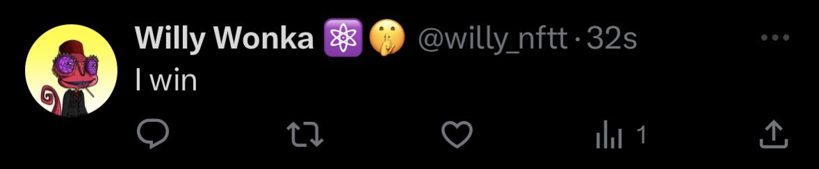 willy_nftt's tweet photo. @mycroftnft 32 seconds where’s MY 30$ @mycroftnft https://t.co/OAigAKEuyv