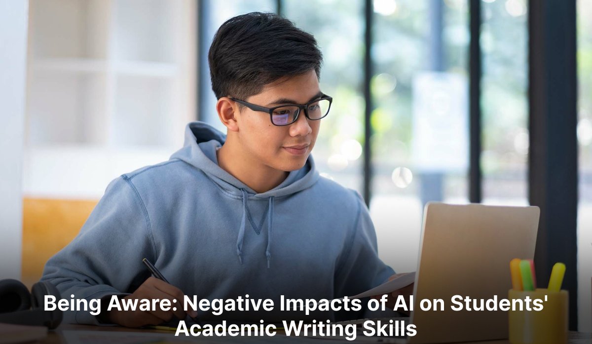 DissertationWrk's tweet image. Read this blog to know about Adverse Effects of Artificial Intelligence on Students Academic Skills Raising Awareness
Explore -:shorturl.at/BNXZ2
#dissertationwriting #aidissertationwriting  #essaywritinghelp #dissertationwriters