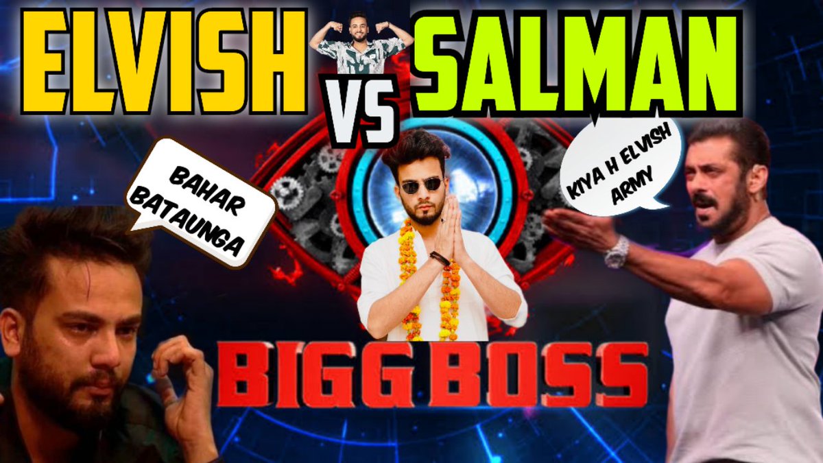 ajju_047's tweet photo. https://t.co/DoRuRAVIeN
Elvish Yadav vs Salman khan fight in bigg boss watch this video @ElvishYadav @NeonMan_01 @neuzboy #elvishyadav #ElvishArmy #ElvishArmy𓃵 #biggboss https://t.co/NZwJGqnuYN