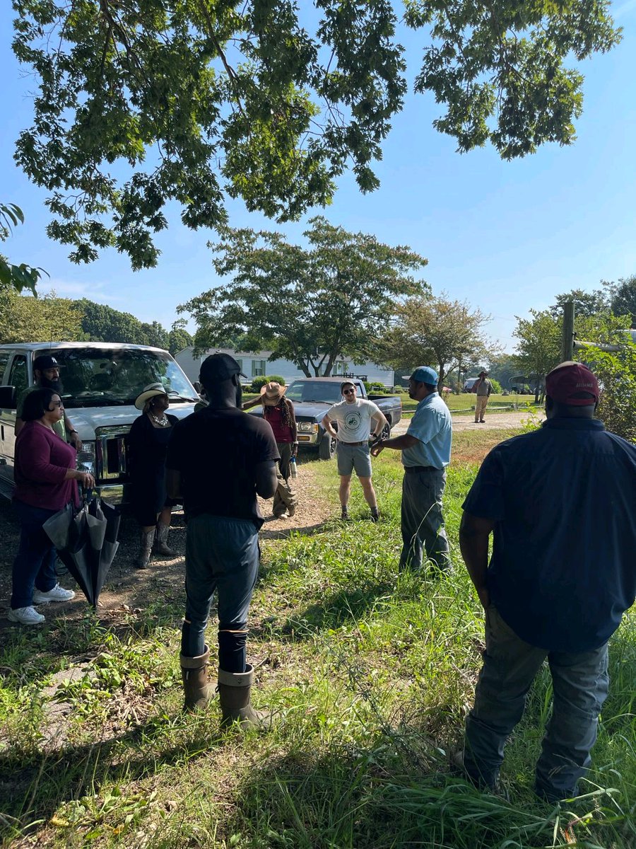 Last week <a href="/SankofaFarms/">SankofaFarms</a> hosted State legislators in North Carolina for discussions on how to structure incentive programs for first-year Black farmers. #AgLife