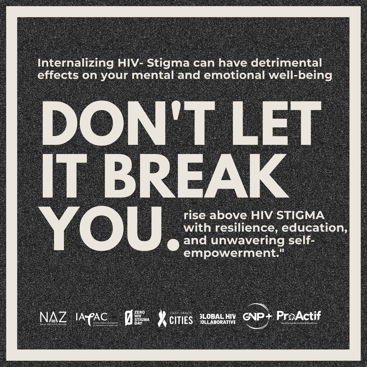 #day13 of #30daysadvocacy 🌟 Rise above HIV stigma with unwavering resilience! Embrace your worth and educate others to break the barriers of misunderstanding. Remember, you are not alone in this journey❤️. Reach out for support💪. #ZeroHIVStigmaDay #humanfirst #resilience