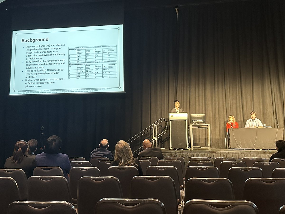 Tim Slattery (@drtimslattery) on Twitter photo Go well AT’s!!! 💪🏻
Trainee Oral Session underway at #MOGA23, looking forward to some great talks by our next batch of oncologists <a href="/MOGA_ORG/">Medical Oncology Group of Australia (MOGA)</a> <a href="/ausyoungoncs/">ausyoungoncs</a> Go well AT’s!!! 💪🏻
Trainee Oral Session underway at #MOGA23, looking forward to some great talks by our next batch of oncologists <a href="/MOGA_ORG/">Medical Oncology Group of Australia (MOGA)</a> <a href="/ausyoungoncs/">ausyoungoncs</a>