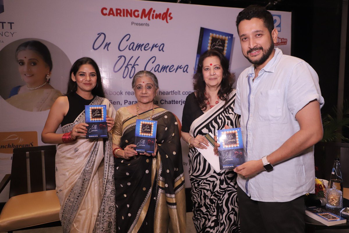 bhawanasomaaya's tweet image. Sometimes pictures take a long time to reach you.
#OnCameraOffCamera @hyattkolkata @t2telegraph #sevendreamz @CaringMindsKol