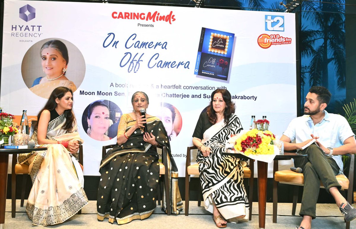 bhawanasomaaya's tweet image. Sometimes pictures take a long time to reach you.
#OnCameraOffCamera @hyattkolkata @t2telegraph #sevendreamz @CaringMindsKol