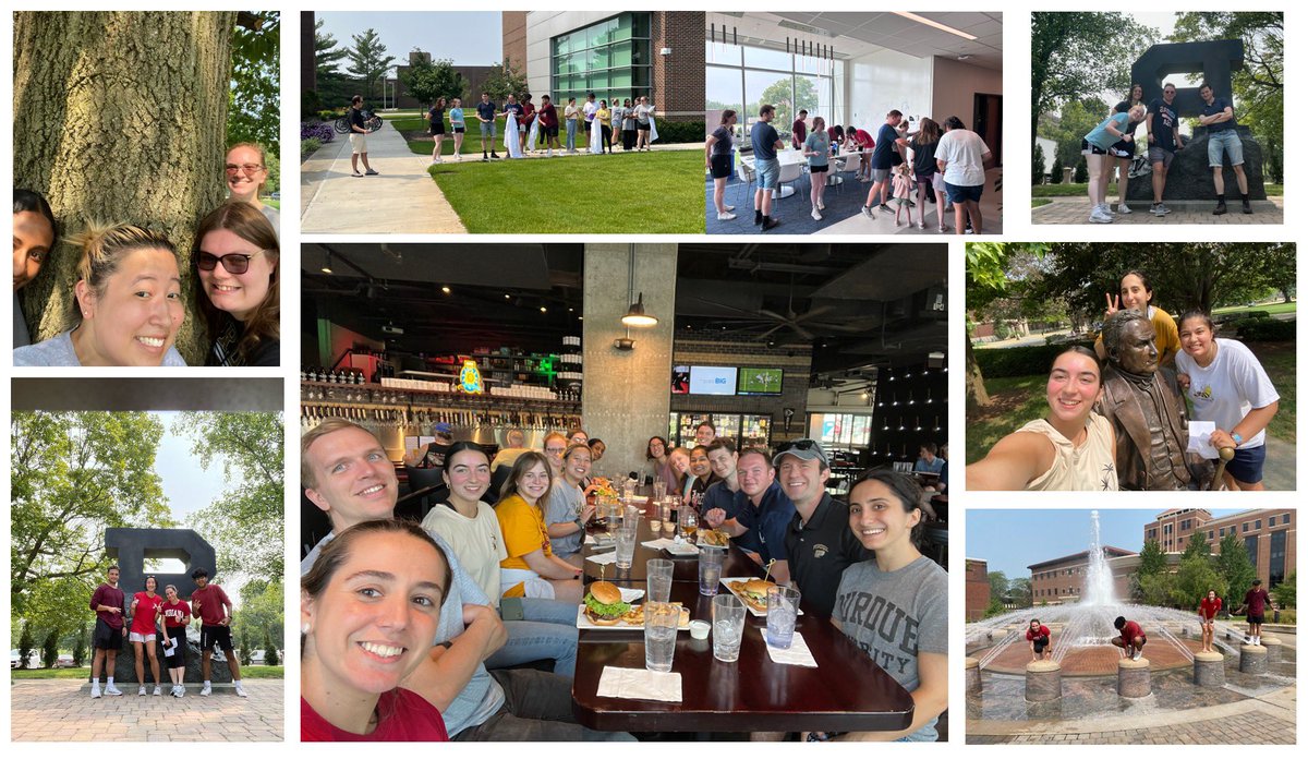 Had a blast hosting the 1st inaugural end of summer CVIRL Amazing Race! 🏃🏻‍♀️⏳🕵️📸
-Completing challenges ✅
-Solving riddles ✅
-Purdue campus scavenger hunt ✅
-Countless laughs and memories ✅
@LifeAtPurdue @PurdueBME @craig_goergen