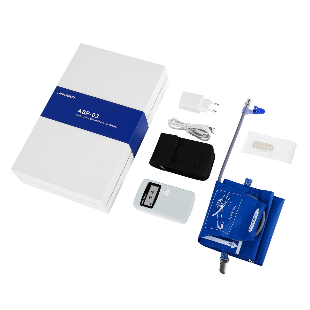 Hingmed-Ambulatory blood pressure monitor (ABPM) 
ABP serials include: 
ABP-03
ABP-03B (with bluetooth)
we got:
Removable AAA battery
Transfer data through BT and USB cable 
has passed CE, ISO and @ESH_Annual 
#clinicaldevice #dentalhopsital #medicaldistributor #dealer #abpm