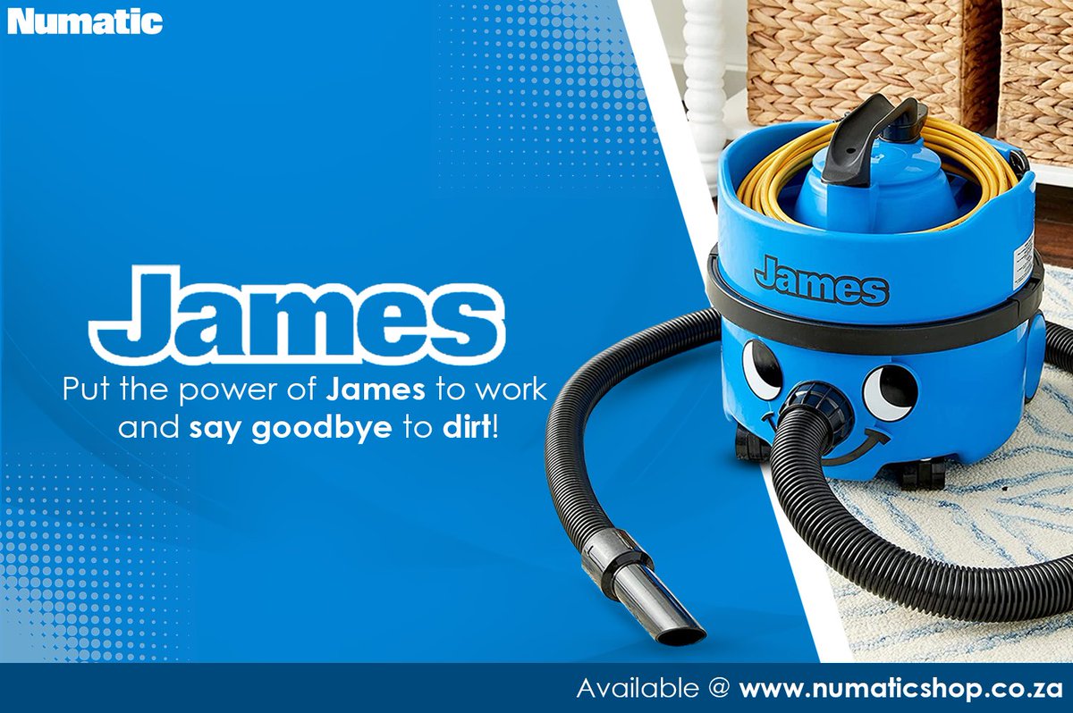 NumaticIntSA's tweet photo. #James #NumaticCleaning #CleanWithJames #HepaFiltration #VacuumCleaner #CleaningRoutine #CarpetCleaning #HomeCleaning #CleaningSolutions #Numatic #NumaticSA https://t.co/FOEyGyujTU