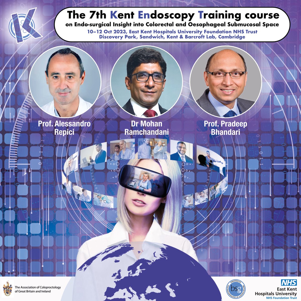 kentendosurgery's tweet image. SAVE THE DATE: 10th to 12th of October 2023. Don't miss the opportunity to Register to the prestigious 7th K.EN.T Endo-surgery course: bit.ly/43or67F
@BhrutE @EKHUFT @MTWnh @tsiamoulos @alerepici @AIGHospitals @BritSocGastro @Bjorn_Rembacken