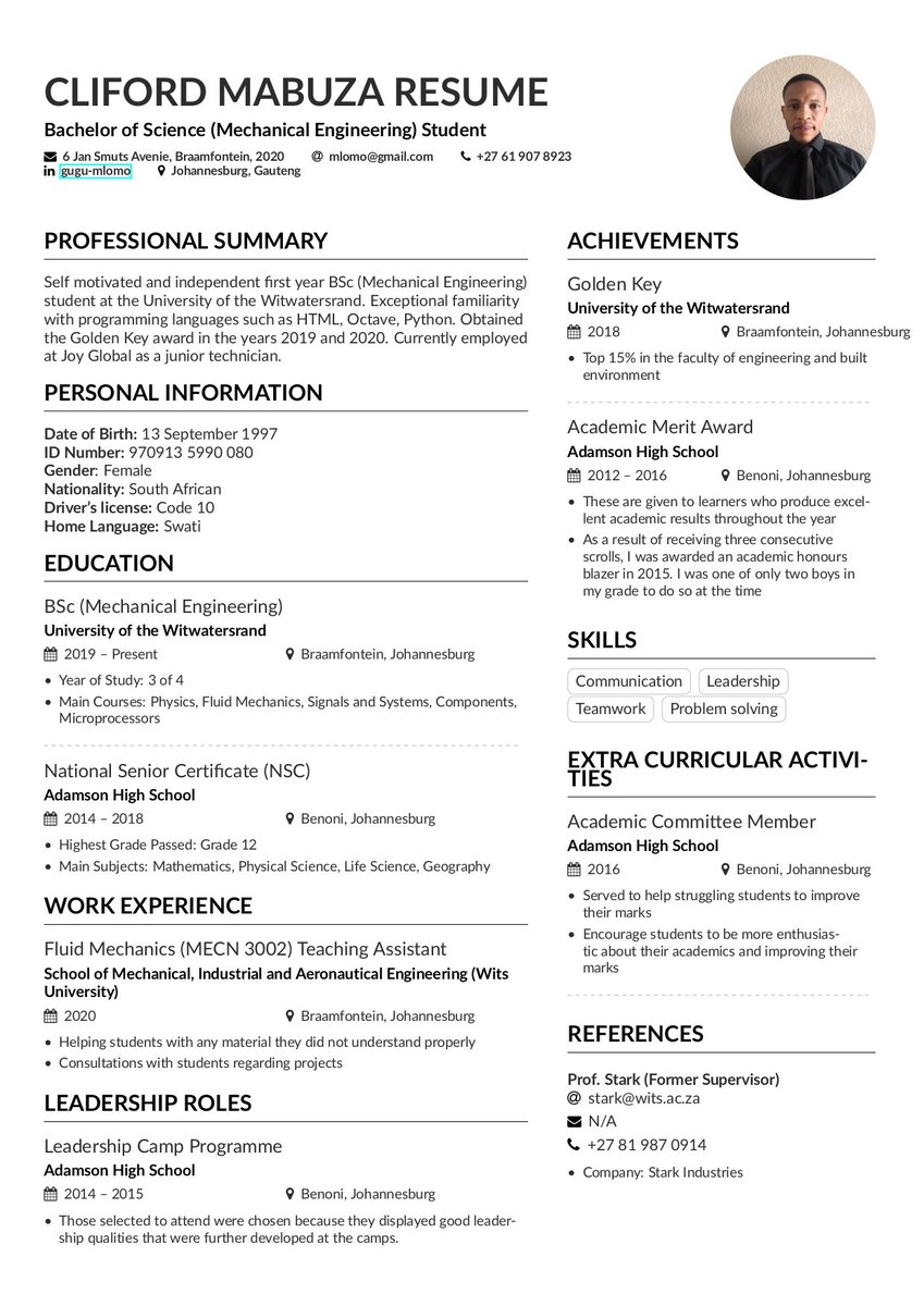 _thecvguy's tweet photo. CV Revamp/Typing Services 🚨| Cover &amp; Motivational Letters too 📃| Same Day Service ⚙| See my work below| WA  061 641 5201 | Greenwood Leo Messi Boers Breadwinner Lil Baby #OnceAlways Chris Brown Zama Zamas Portia Modise SAFA South Africa Malema Joburg Kroos #MommyClubShowmax https://t.co/nbDglFkAR0