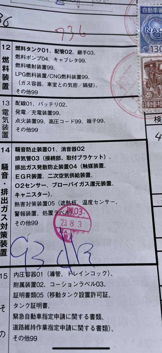 AOMK02469724's tweet photo. GSXRでは初めてのユーザー車検。ヨシムラスリップオンマフラーは��意外と静かで余裕の音量でした。 https://t.co/4uUAFEOJX7