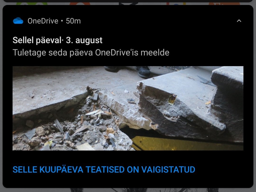 kaoseagent's tweet photo. OneDrive igal hommikul: tuleta seda suvalist hetke kohast, kus sa ise pole viibinudki, meelde 🥳🙌🌈 https://t.co/Dhjs9rkiz4