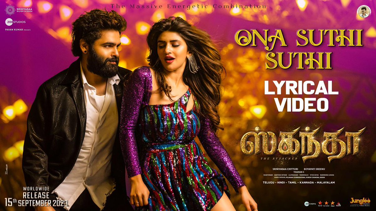 Shivesh0824's tweet photo. The dance moves of @ramsayz
and @sreeleela is outstanding on this song #SkandaOnSep15 https://t.co/t8UacDhmWA