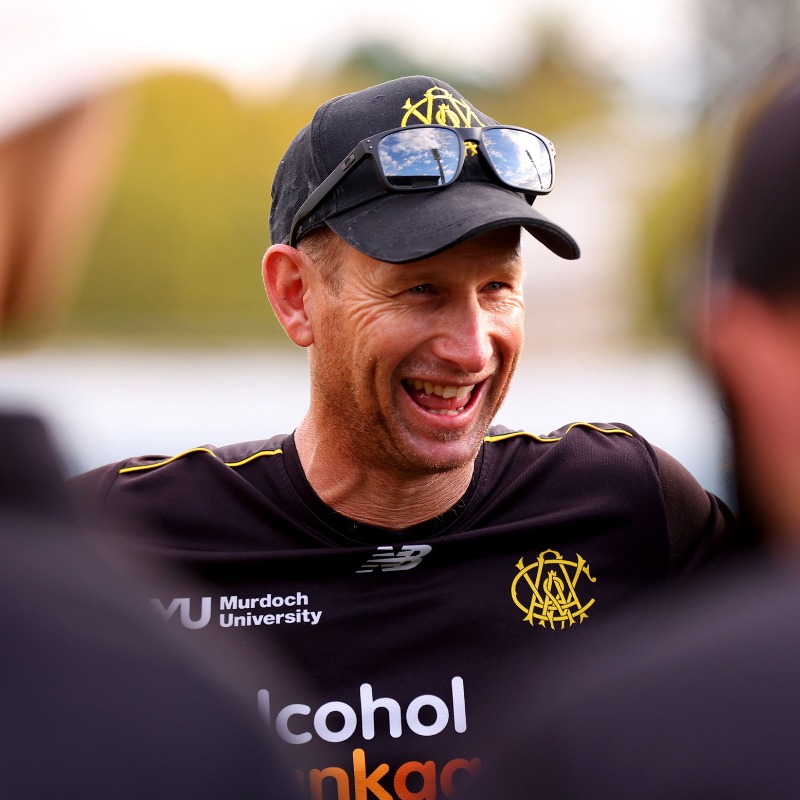 cricketcomau's tweet photo. Eight domestic titles in the past five years has earned Adam Voges his first shot at coaching at the international level

@david_schout | #AusAvNZA