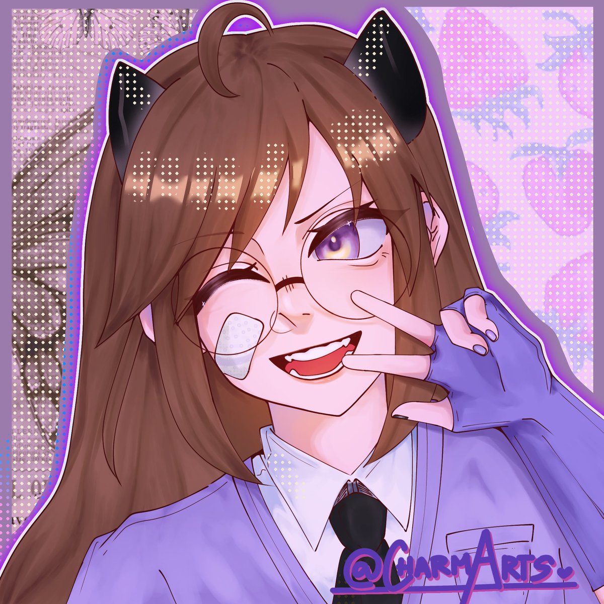 CharmArts1's tweet photo. Art trade with @/soapy on discord finshedd!!:DD (sorry idk their user in this app:(( )

#arttrade #art https://t.co/sCJu0Ukfe7