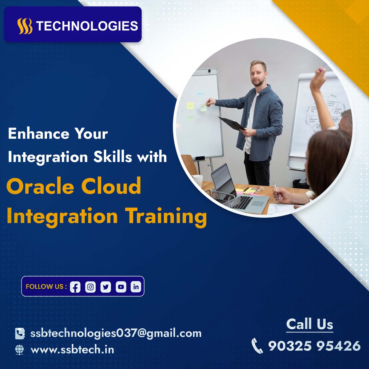 SsbTechnologies's tweet image. Customize your learning journey at our institute, tailoring your Oracle Integration Cloud training to meet your specific needs and objectives.
Visit us at ssbtech.in
#ssbtech #oraclefusiontechnical #oracleintegration #Oraclefusionfinancials #Oraclescm #oraclefusion