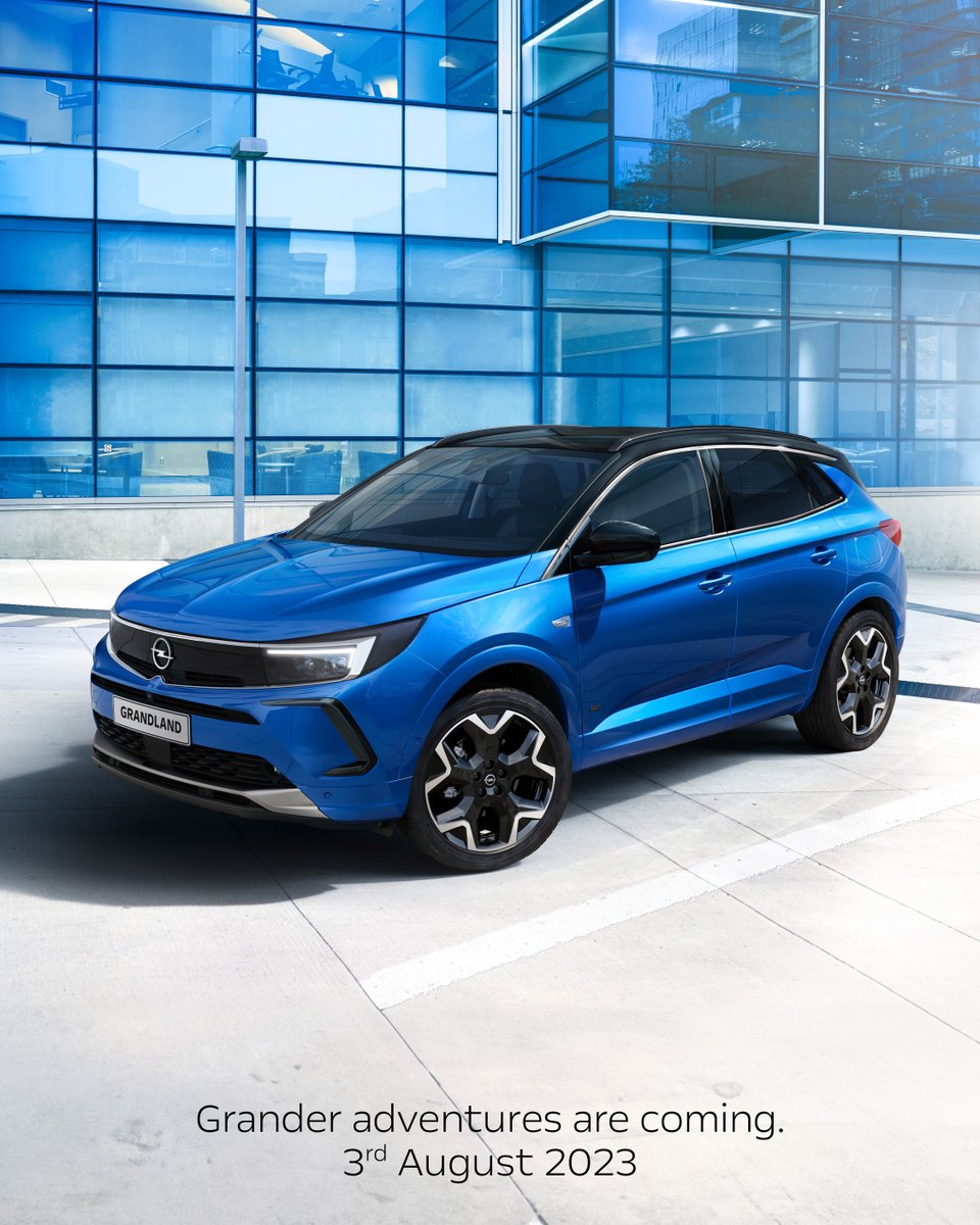 Today is the day for something extraordinary to drive your way! Get ready to experience the unique, tech-savvy, not-your-average SUV – the Opel Grandland. Follow along for our thrilling Ride and Drive Grandland event today. #OpelGrandland