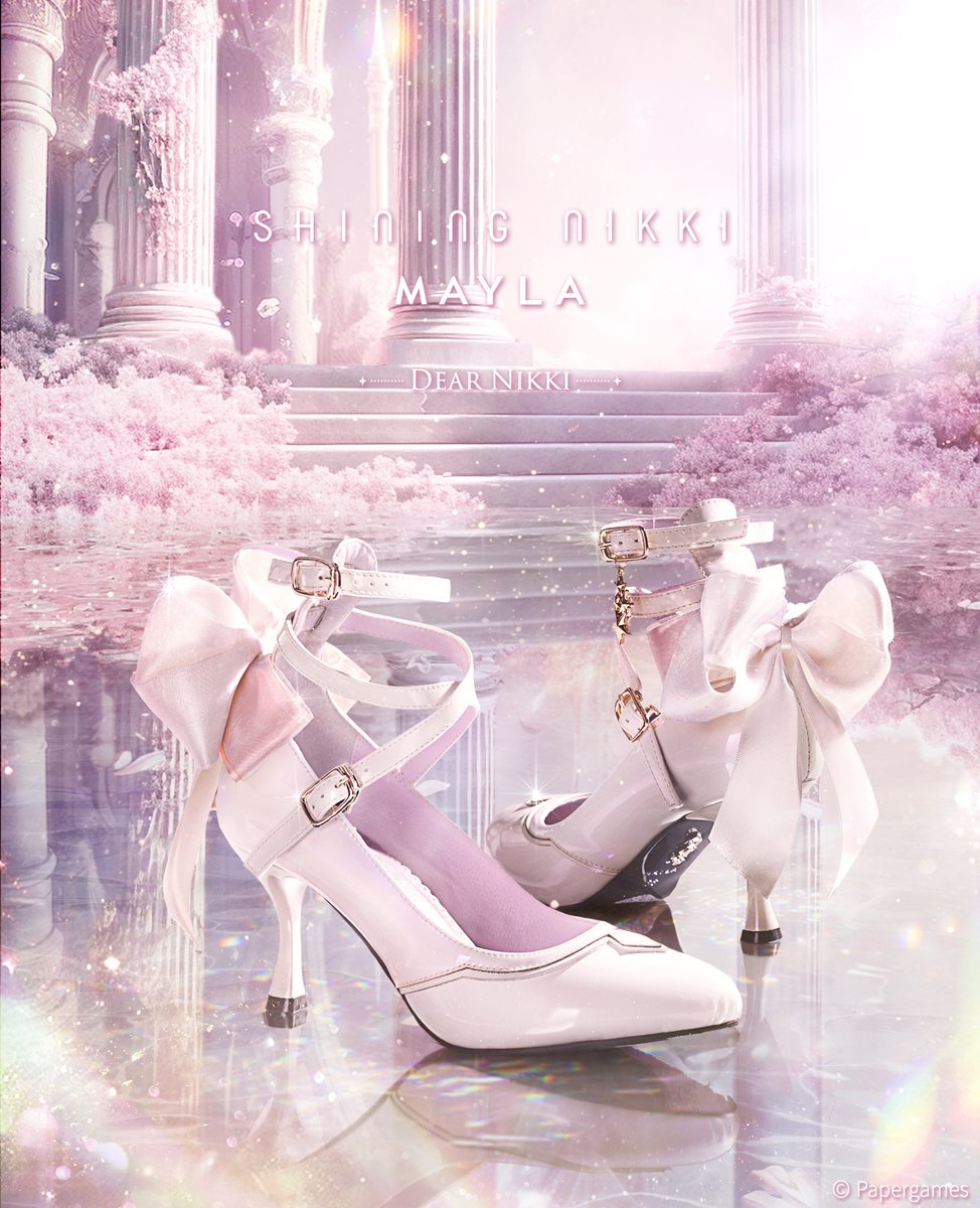mayla_classic's tweet image. ⋱✮⋰ ⋱✮⋰ ⋱✮⋰ ⋱✮⋰ ⋱✮⋰ 

#MAYLA×#シャイニングニキ
ICONIQUE SHOES OBJET PUMPS
「星の夢」

⋱✮⋰ ⋱✮⋰ ⋱✮⋰ ⋱✮⋰ ⋱✮⋰ 

作品に登場する輝く純白のドレス
『星の夢』を表現したパンプス🤍✨

8月6日13:06～販売開始✨
mayla.jp