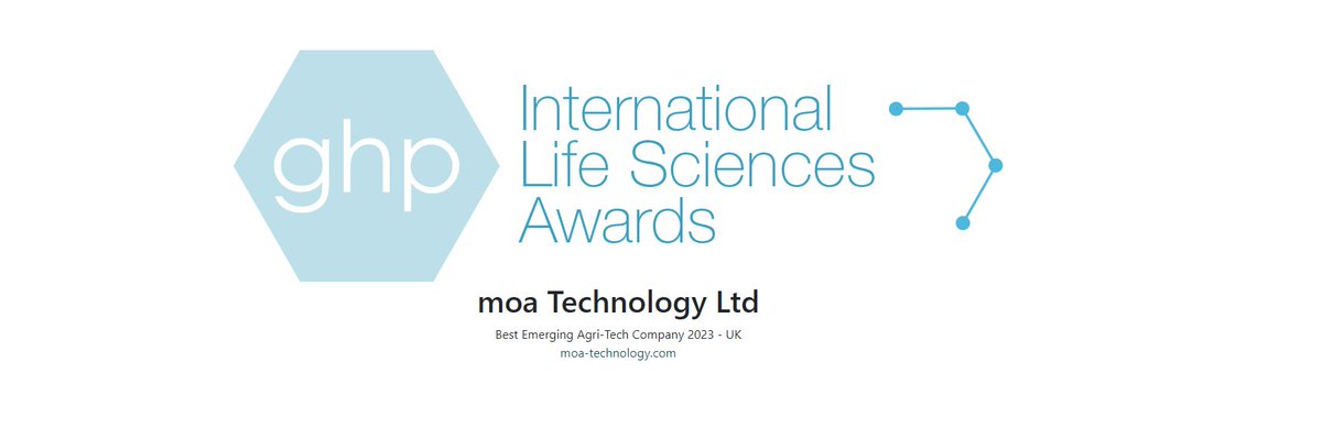 Best Emerging Agri-Tech Company 2023 UK

#Agri-tech, #Awards