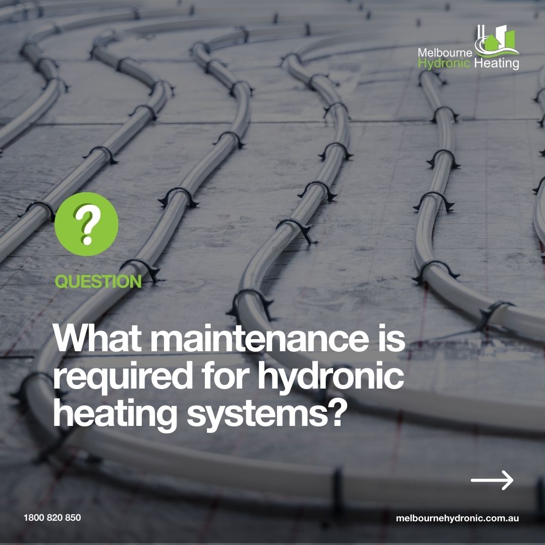 melbhydronic's tweet image. Effortless warmth, minimal upkeep! 🛠️❄️ Hydronic heating systems are low-maintenance marvels. Enjoy reliable heat with gauge checks, water chemistry maintenance, and professional service for optimal performance and longevity!

#HydronicHeating #WarmthMadeEasy