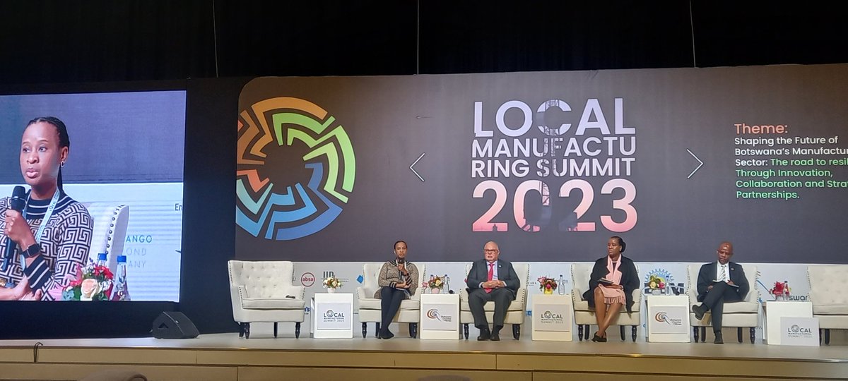 Day 3 of the Summit addresses agroprocessing industry opps &amp; challenges- SCM, financing, skills etc are some hindering scaling up to diversify the economy  #BW  <a href="/BotswanaHRDC/">Botswana Human Resource Development Council</a> can plug the skills gap &amp; provide policy advice to drive growth towards 2036
