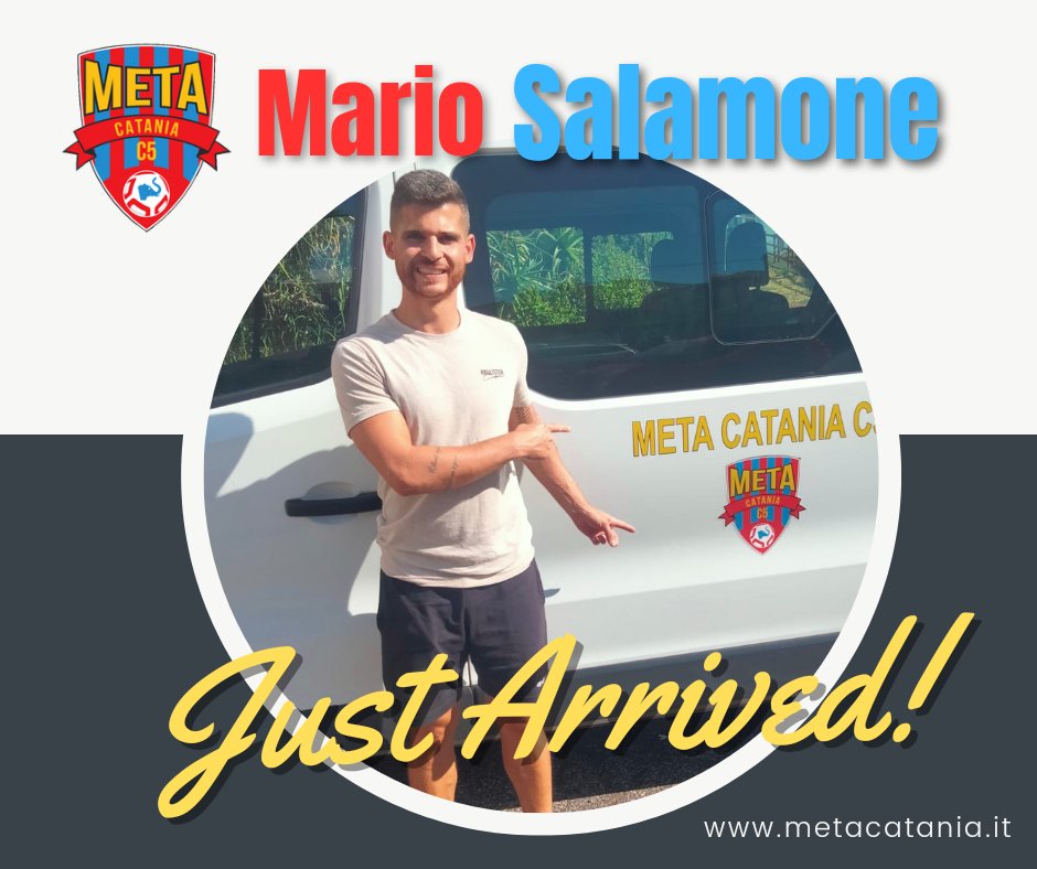 ✈️Just Arrived
💥New Player
🔴🔵Benvenuto Mario
#noisiamolametacatania 
#mariosalamone
#catania
