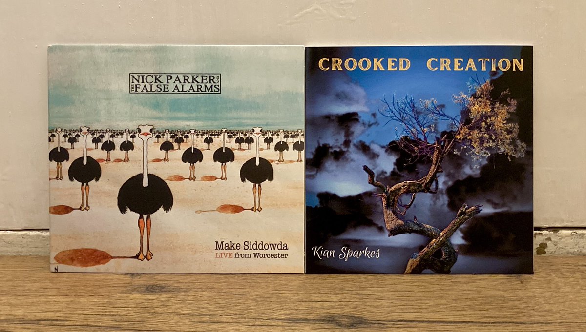 #ThursdayDrivingMusic - today’s picks… ‘Make Siddowda: Live From Worcester’ by @Nick_Parker1 and the False Alarms ‘Crooked Creation’ by @KianSparkes